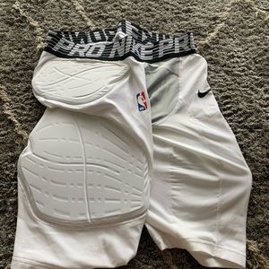 NEW Nike NBA Basketball Hyperstrong Padded Shorts